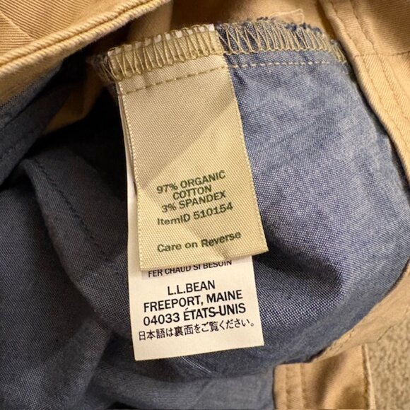 LL Bean Pants Womens Size 8 Petite cotton Comfort - Picture 7 of 7